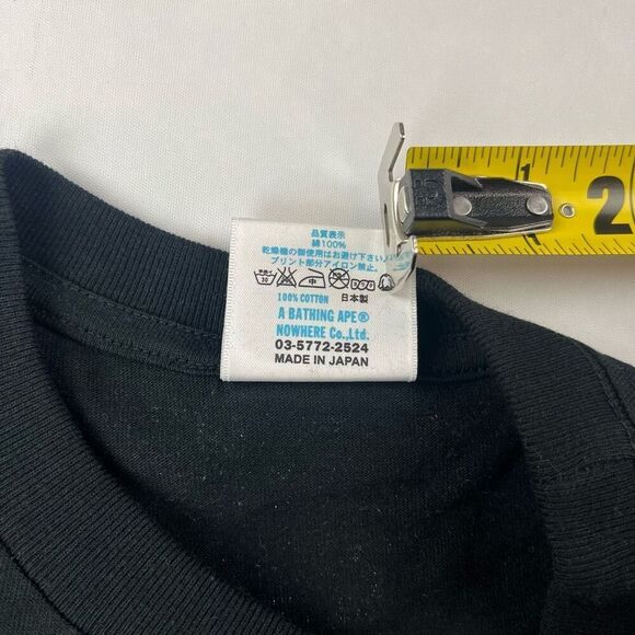 Bape x Marvel Captain America Vintage T-Shirt Men's Size XL Black - Picture 5 of 11